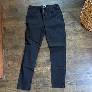 Current/Elliott Women's Stiletto Black Skinny Jeans